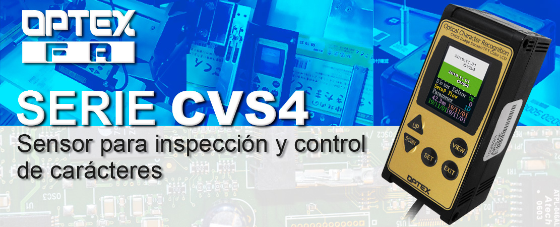 Sensores para inspección y control de carácteres Optex Fa FA - Serie CVS4