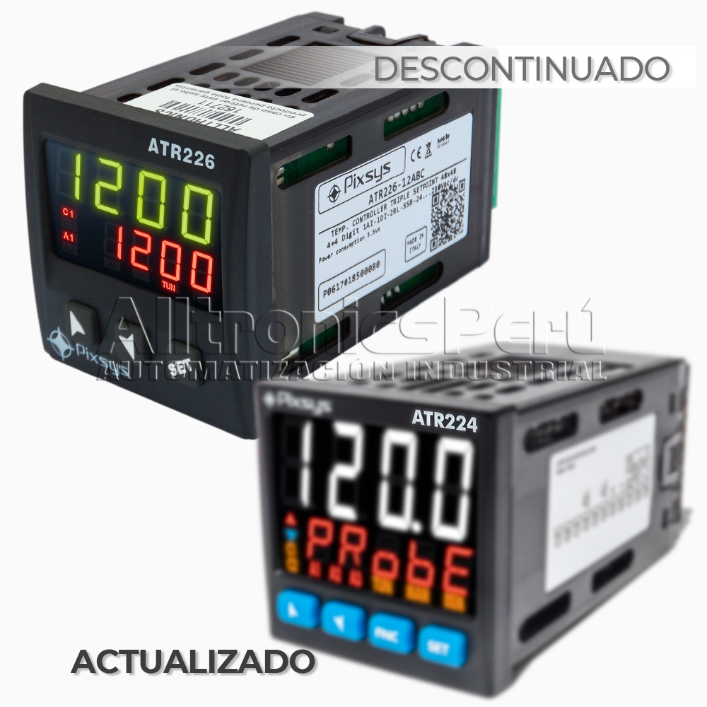 Modelo ATR226-12ABC - Controlador de Procesos