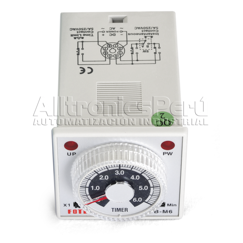 Serie H5B - Temporizador multirango ON Delay