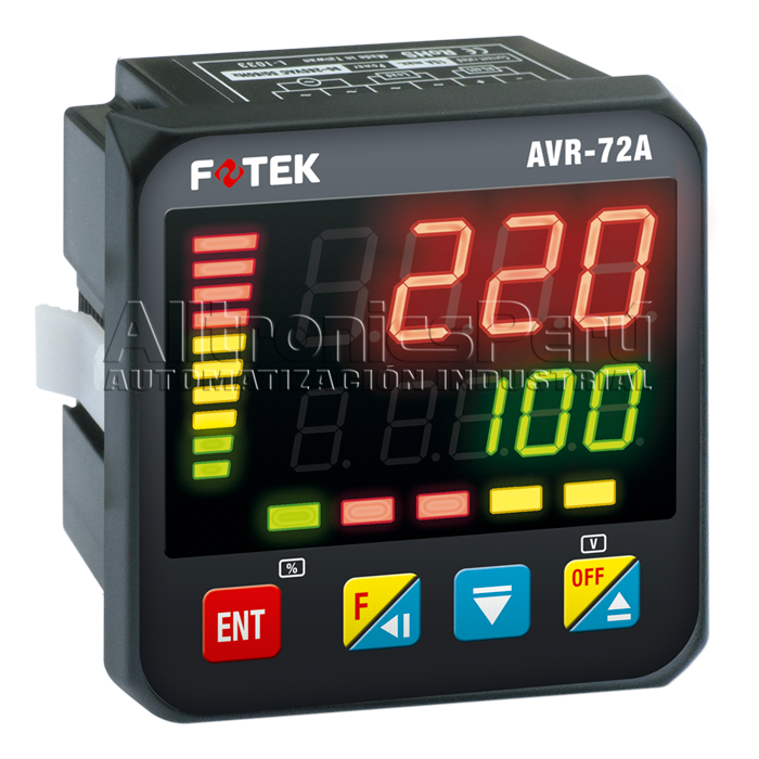 Serie AVR - Modelo AVR-72A / Regulador de potencia y voltaje constante