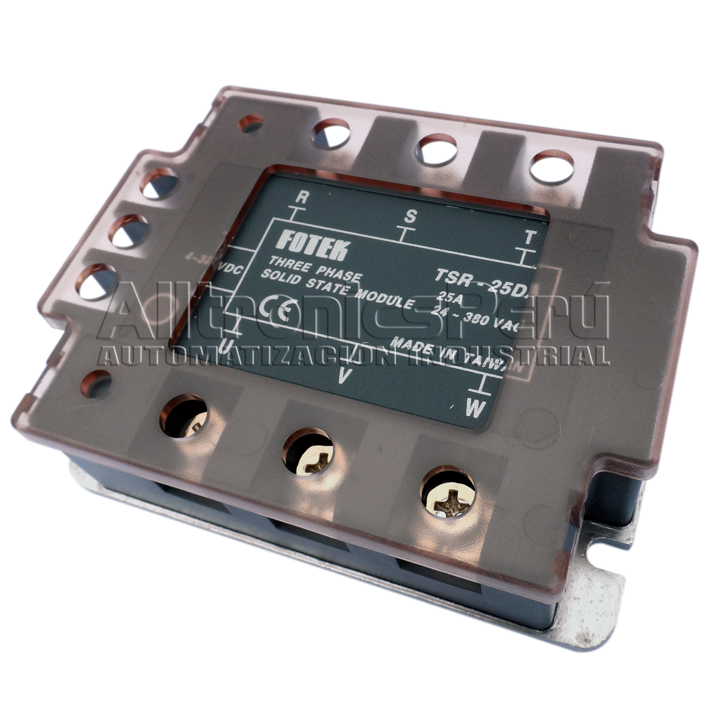 Serie TSR - Modelo TSR-25DA - Relé de estado sólido trifásico