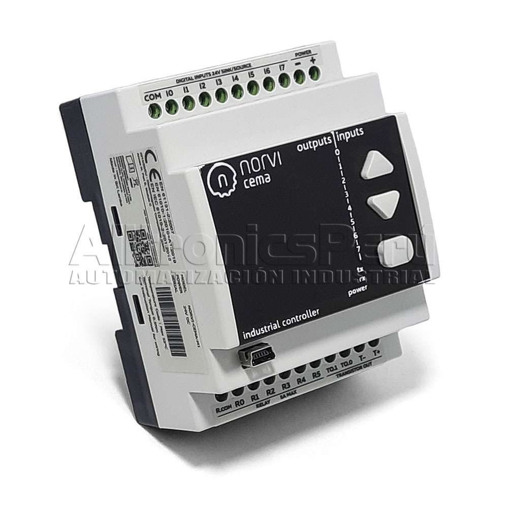 Modelo NORVI CEMA-M1 / Controlador PLC arduino programable