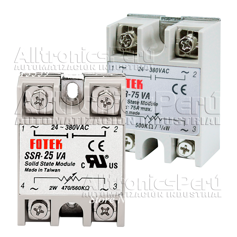 Serie SSR-VA - Réle de estado sólido (SSR)