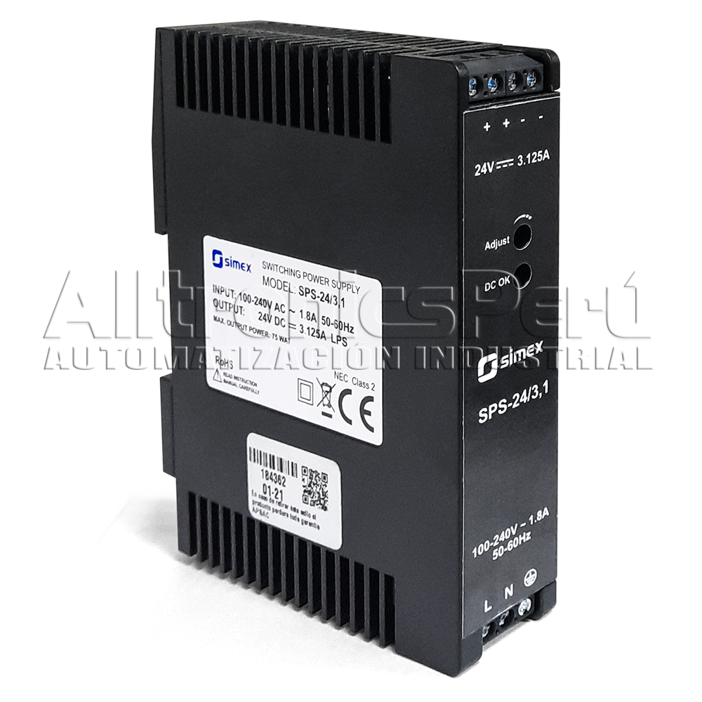 Modelo SPS-24/3,1 - Fuente de alimentación