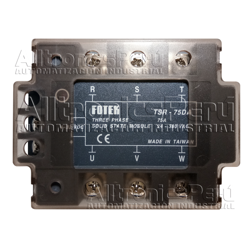 Serie TSR - Modelo TSR-75DA - Relé de estado sólido trifásico