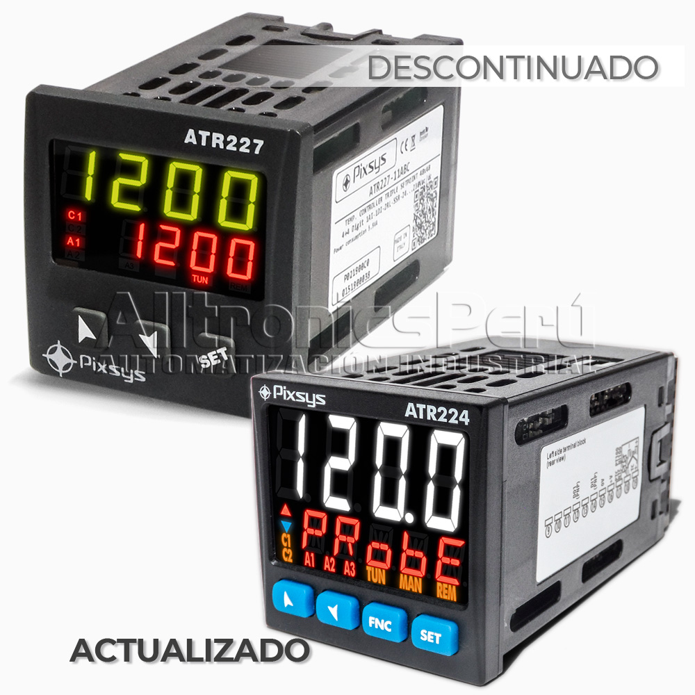 Modelo ATR227 - Termo controlador PID